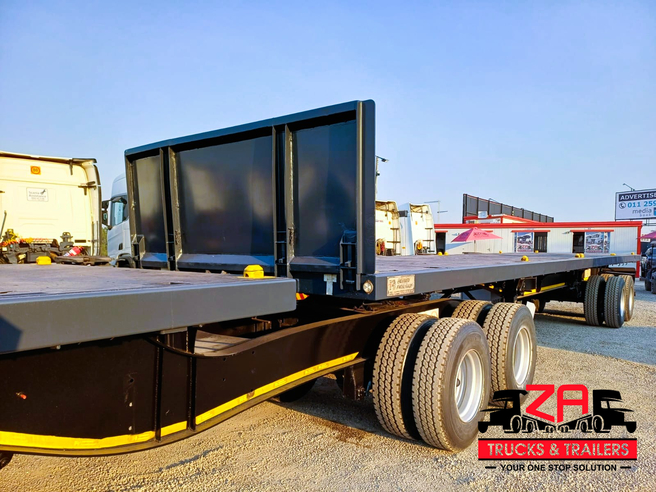 2018 HENRED FRUEHAUF SUPERLINK FLAT DECK TRAILER